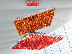 MAGMA 451 - Pendant lamp with crystals _ Patrizia Volpato